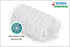 SIGMA Anti Bird Net Pigeon Net Hdpe UV Stabilized 12 Ply White